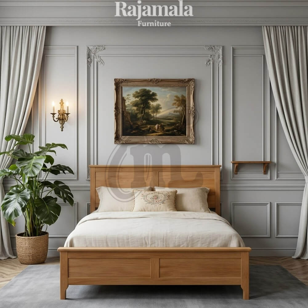 Beauty Ellezier Bed Frame Minimalist Style Design RM-27