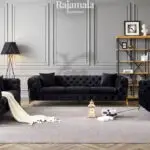 New Chesterfield Sofa Minimalist Elegant Stainless RM-11