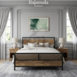New Minimalist Bed Frame Industrial Design Best Seller RM-26