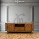TV Cabinet Minimalist Walnut Wood Color RM-41