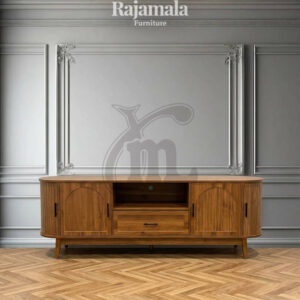 TV Cabinet Minimalist Walnut Wood Color RM-41