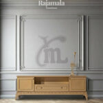 TV Stand Minimalist Luxury Golden Solid Color RM-39