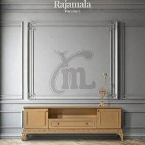 TV Stand Minimalist Luxury Golden Solid Color RM-39
