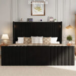 Bed Frame Minimalist Style Full Premium Upholstery RM-46