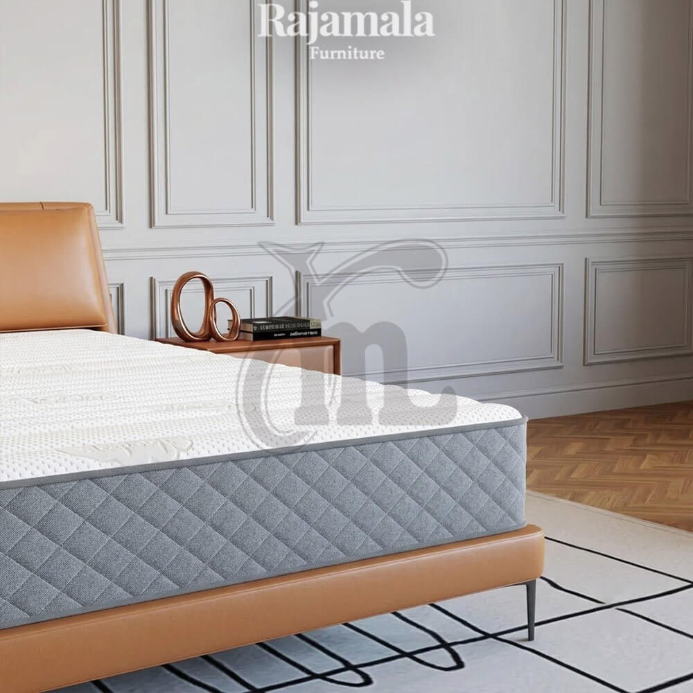Elegant Bedroom Set Design Luxury Premium Leather RM-45.2