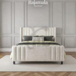 Vintage Bedframe Design Minimalist Modern Rajamala Furniture RM-48