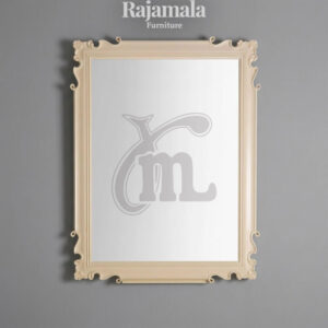Luxury Mirrored Furniture Solid White Duco RM-68