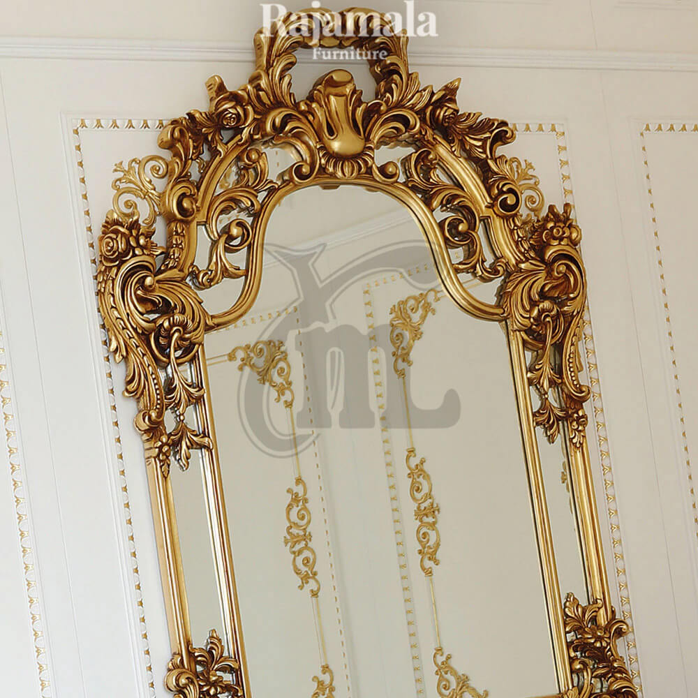 Wall Mirror Classic Luxury Carving Majestic Design RM-66.1