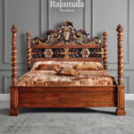 Bed Canopy Luxury Carved Kingdom Palace RM-120