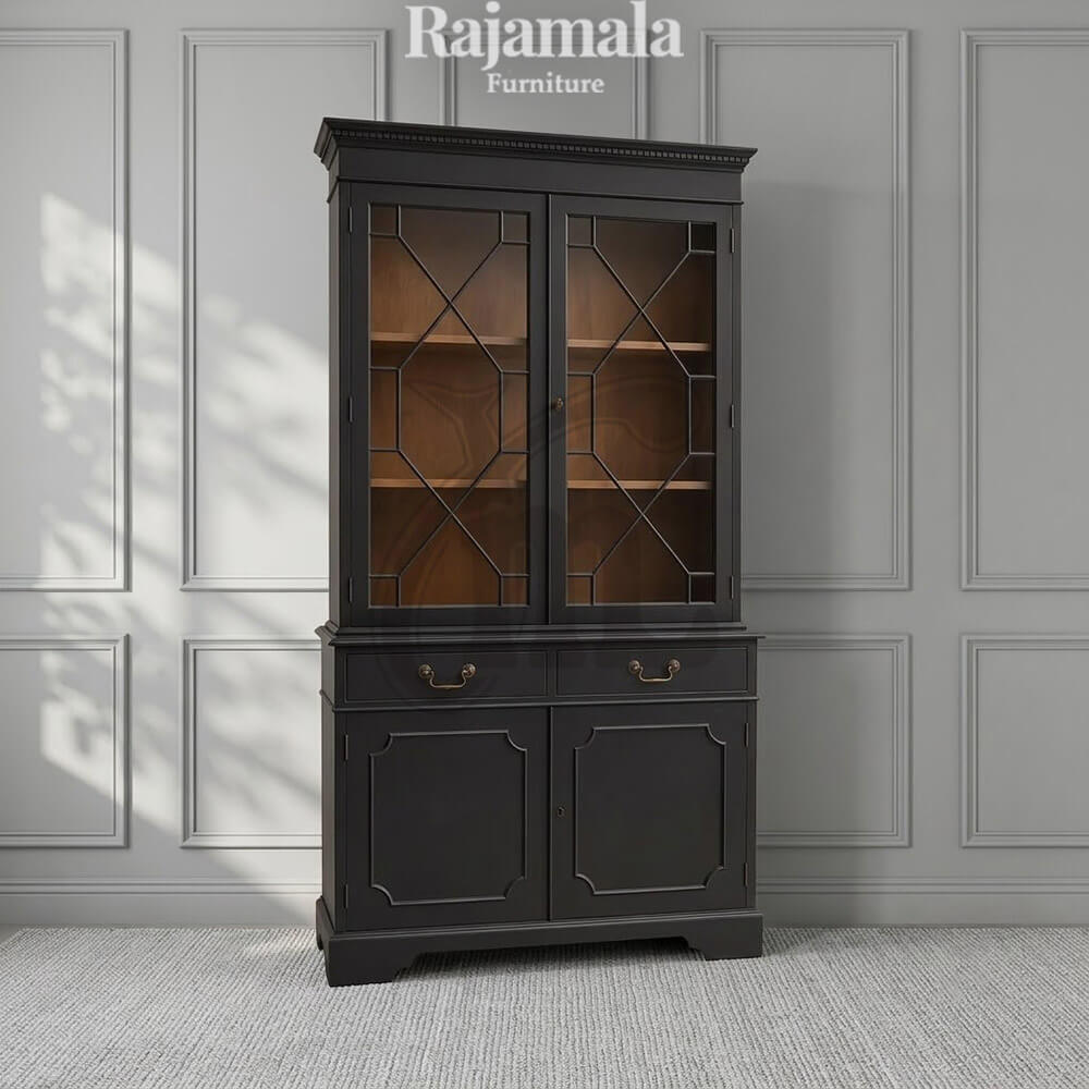 Elegance Minimalist Accent Display Unit With Glass RM-92 Elegance Minimalist Accent Display Unit With Glass RM-92