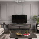 Grandeur Classic Carved Wood TV Console RM-105