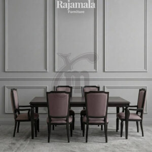 Imperial Luxury Mahogany Dining Table Minimalist Classic RM-99