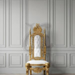 King Chair Thornes Design Classic Luxury Carving RM-77