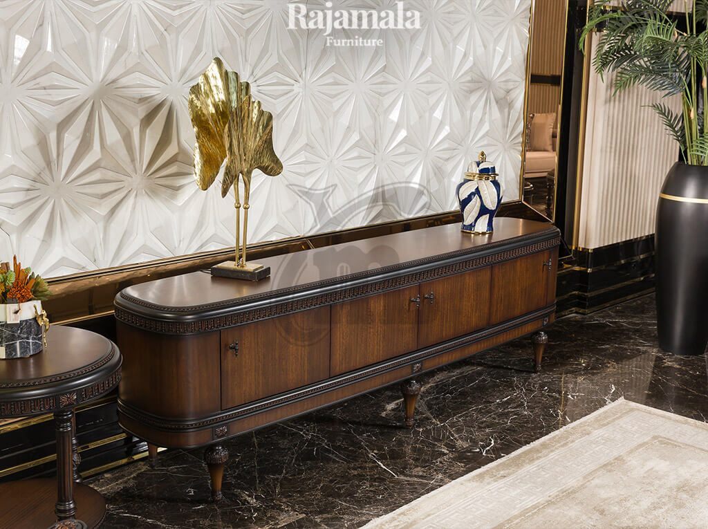 Luxe Linear Glossy TV Entertainment Unit RM-106.1