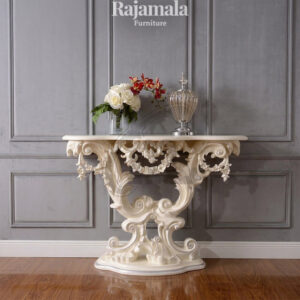 Luxury Console Table Majestic Palace Carving RM-116
