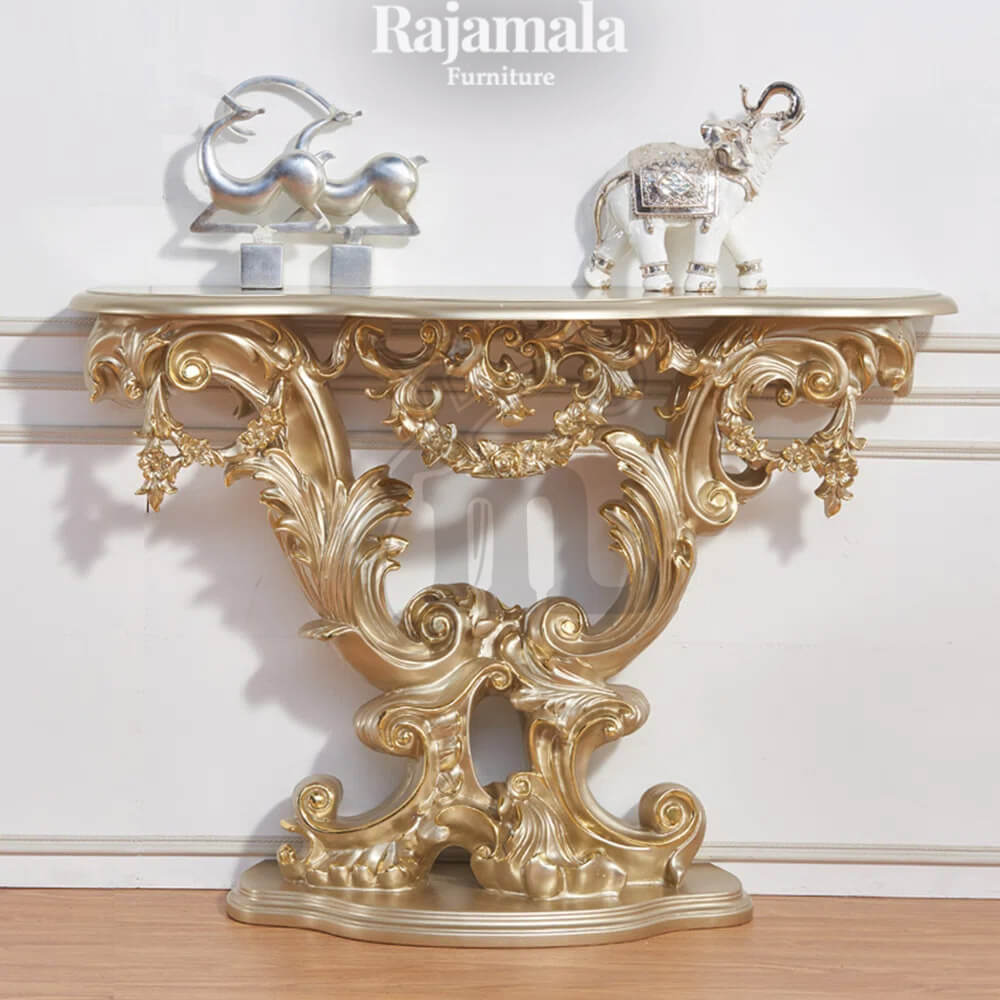Luxury Console Table Majestic Palace Carving RM-116.1
