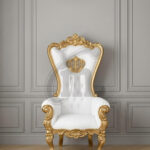 Luxury Crown Queen Chair Original Furniture Jepara RM-79