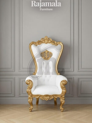 Luxury Crown Queen Chair Original Furniture Jepara RM-79