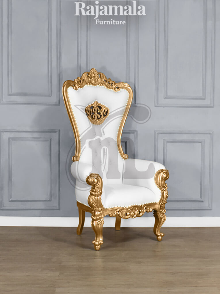 Luxury Crown Queen Chair Original Furniture Jepara RM-79.1