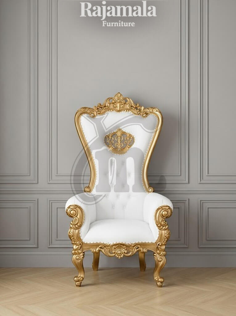 Luxury Crown Queen Chair Original Furniture Jepara RM-79 Luxury Crown Queen Chair Original Furniture Jepara RM-79