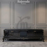 Luxury TV Stand Wood Carving Majesty Style RM-73