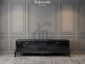 Luxury TV Stand Wood Carving Majesty Style RM-73