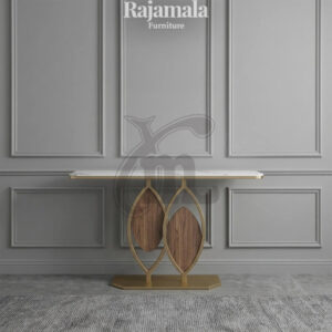 Meja Konsol Minimalis Jepara Elegant Stainless RM-123