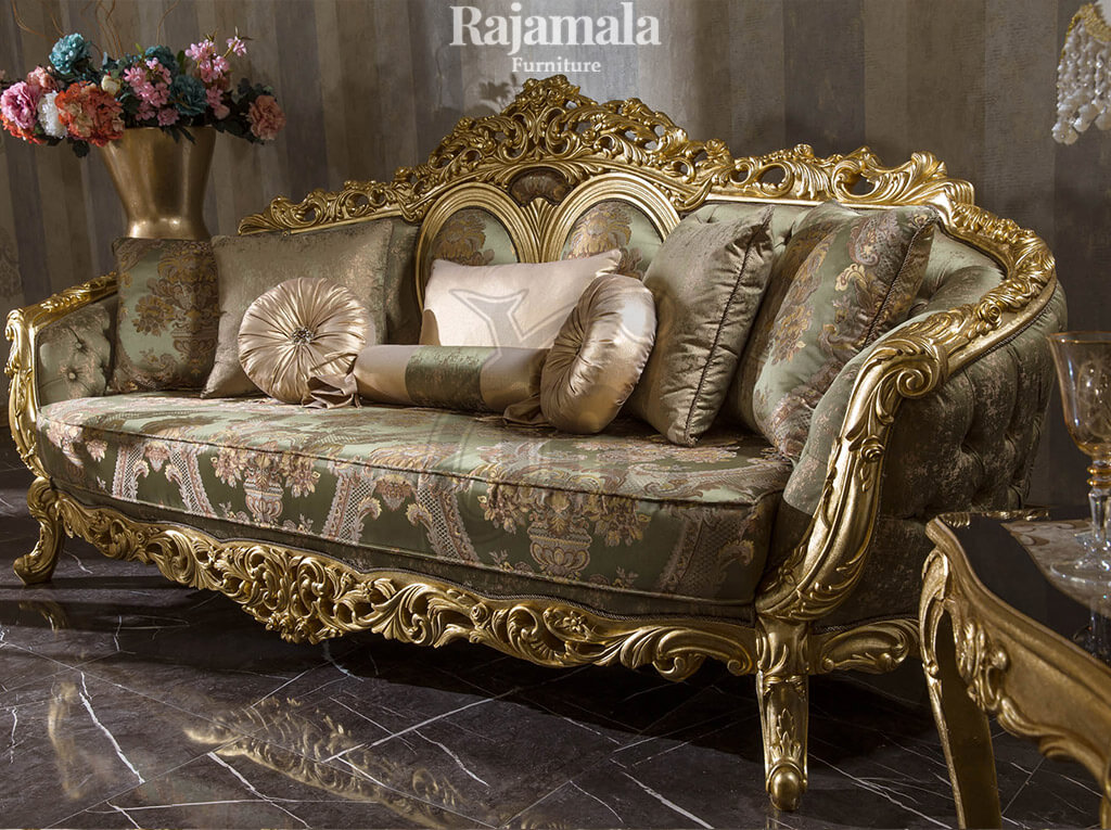 Regalia Florentine Sofa Royal Carving Design RM-70.1