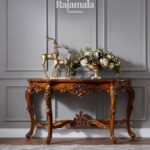 Teak Console Table Carving Style Best Seller RM-115