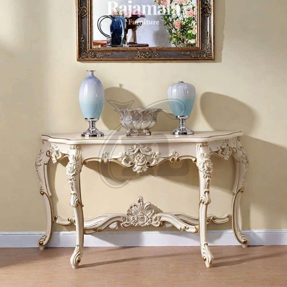 Teak Console Table Carving Style Best Seller RM-115.2