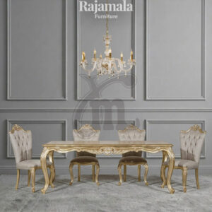 The Royal Heritage Carved Dining Table Set RM-97