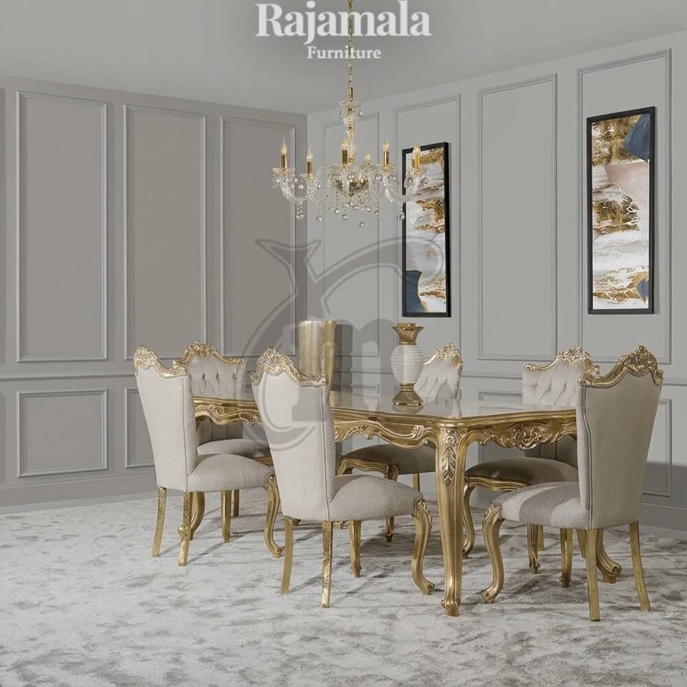 The Royal Heritage Carved Dining Table Set RM-97.1