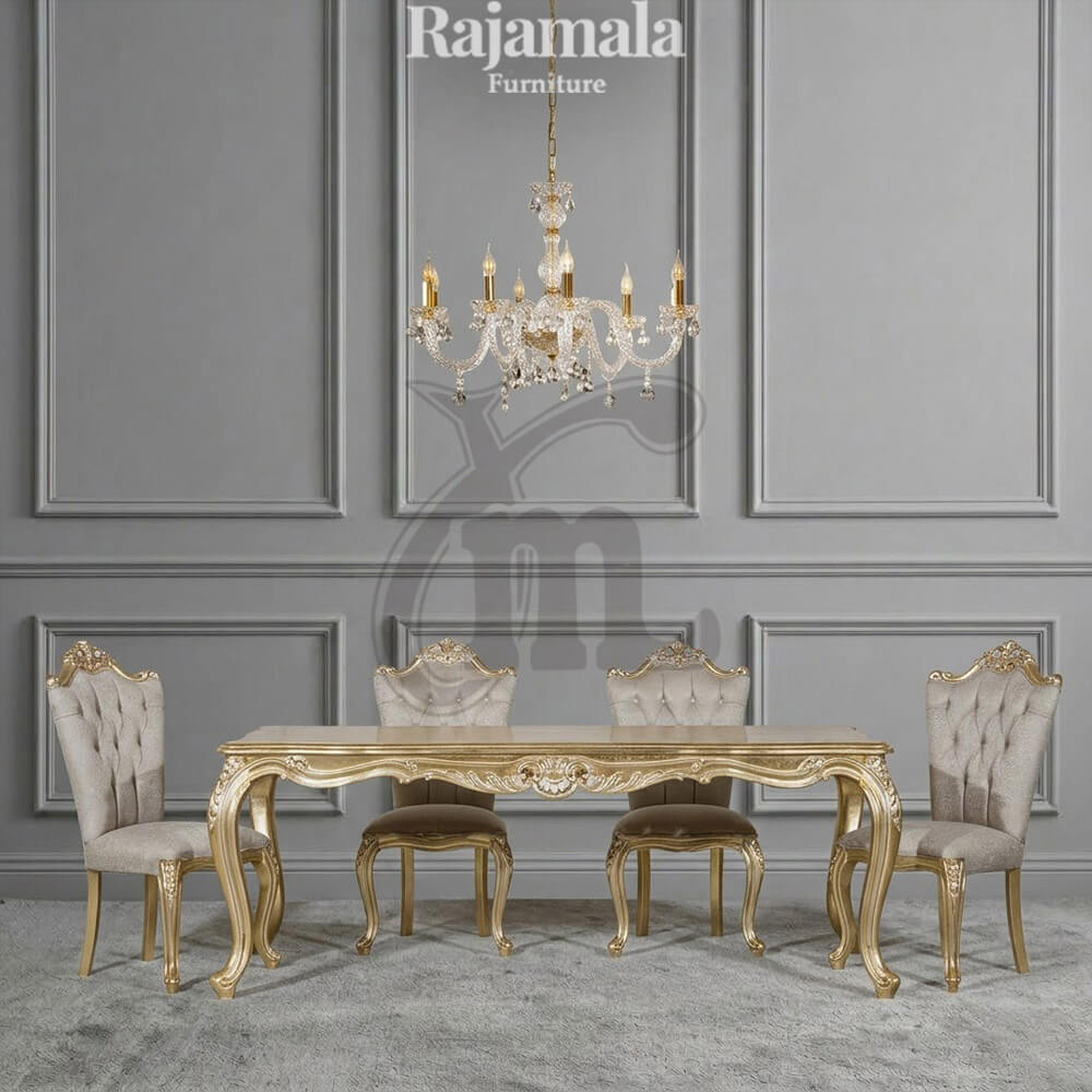The Royal Heritage Carved Dining Table Set RM-97 The Royal Heritage Carved Dining Table Set RM-97