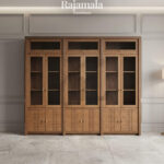 Windsor Display Cabinet Bookcase Solid Wood RM-88
