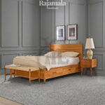 Dipan Minimalis Kayu Jati Drawer Design Elegant RM-131