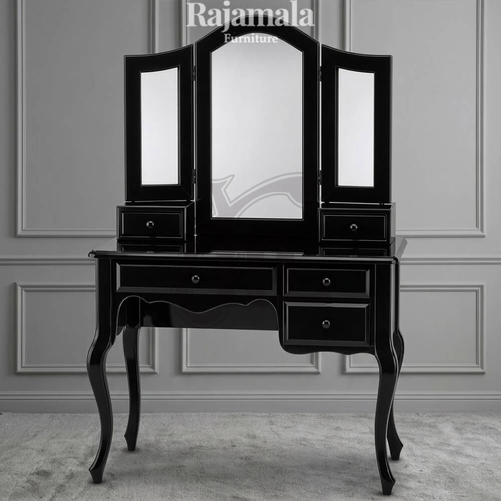 Harga Meja Rias Mewah Minimalis Solid Duco Avvella RM-151 Harga Meja Rias Mewah Minimalis Solid Duco Avvella RM-151
