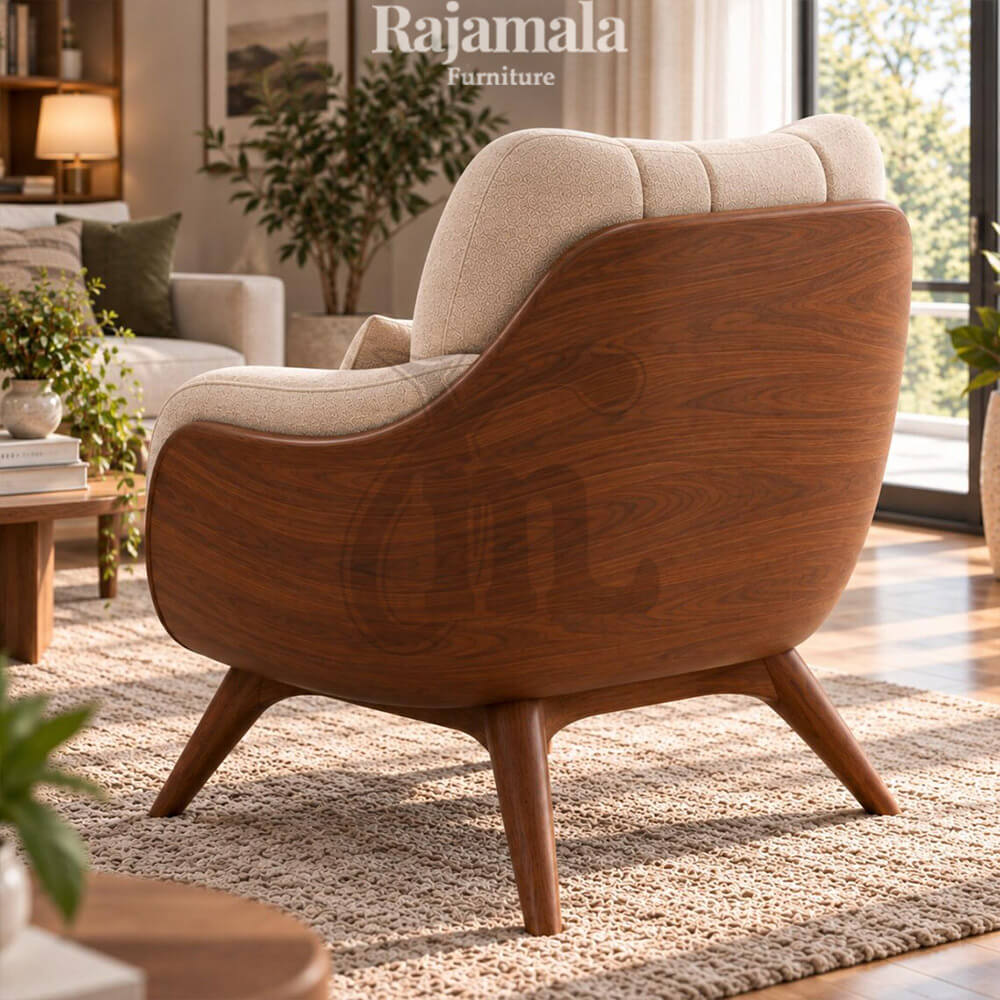 Kursi Santai Minimalis Desain Arm Chair Cantik RM-154.2
