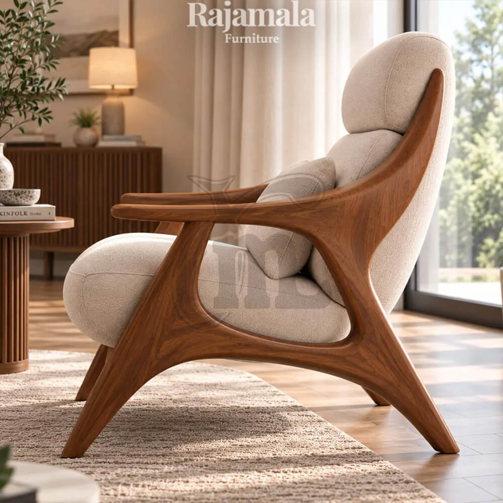 Kursi Sofa Jati Minimalis Design Soft Royal Foam RM-156.1