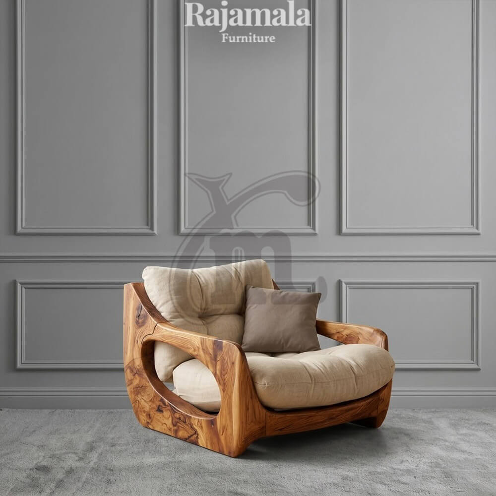 Kursi Sofa Minimalis Kayu Solid Model Terbaru Soft Fabric RM-153 Kursi Sofa Minimalis Kayu Solid Model Terbaru Soft Fabric RM-153
