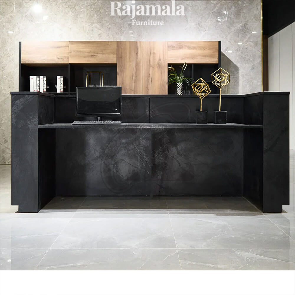 Meja Kasir Kayu Minimalis Desain Interior Butik Cantik RM-140.1