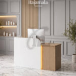 Meja Kasir Minimalis Modern Taco Desain Simple Exclusive RM-139