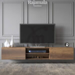 Meja TV Minimalis Jati Solid Floating Design RM-141