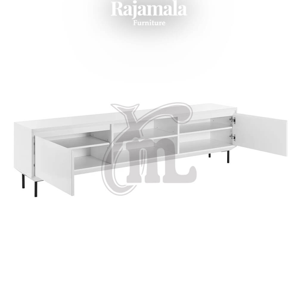 TV Cabinet Minimalis Solid Duco White Glossy RM-168.1