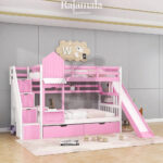 Tempat Tidur Anak Tingkat Minimalis Solid Duco Playfull Design RM-180