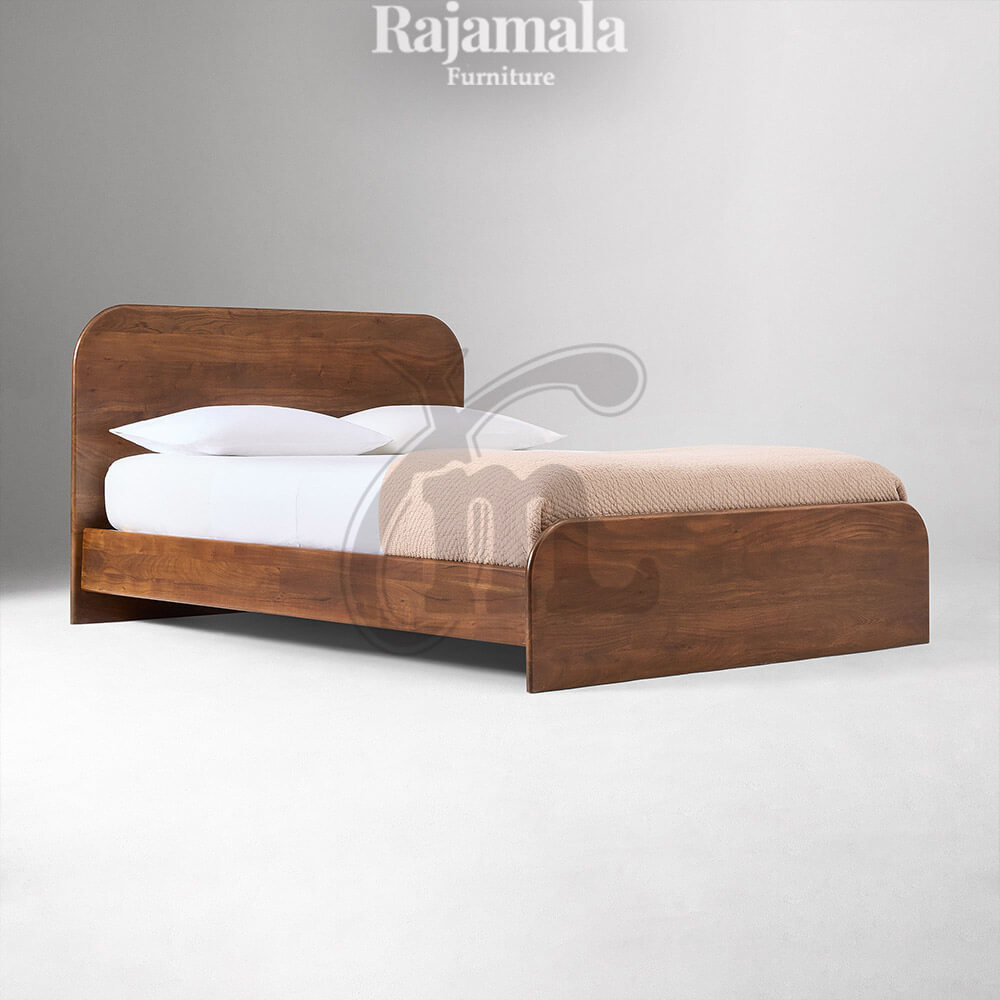 Tempat Tidur Jati Minimalis Modern Simple Style RM-130.1