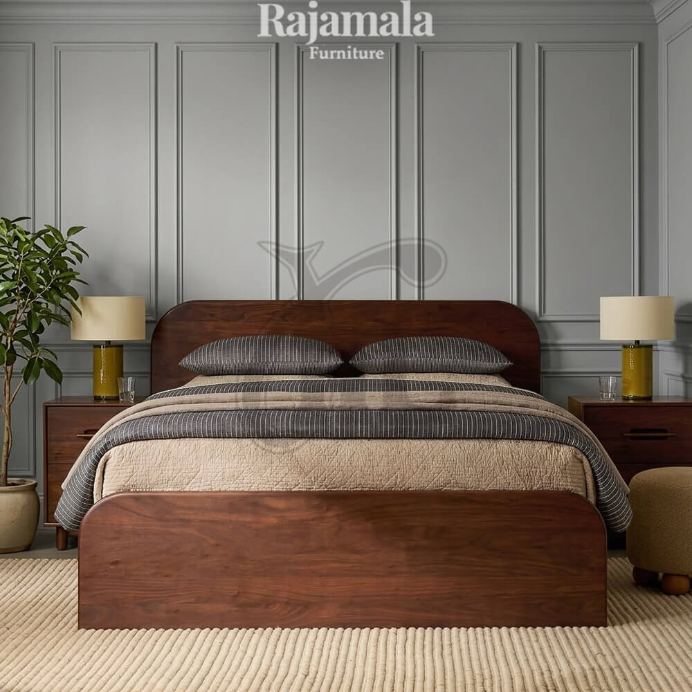 Tempat Tidur Jati Minimalis Modern Simple Style RM-130 Tempat Tidur Jati Minimalis Modern Simple Style RM-130