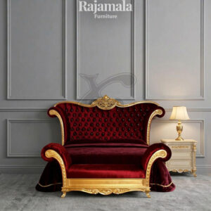 Tempat Tidur Mewah Ukiran Jepara Crown Carved Design RM-181