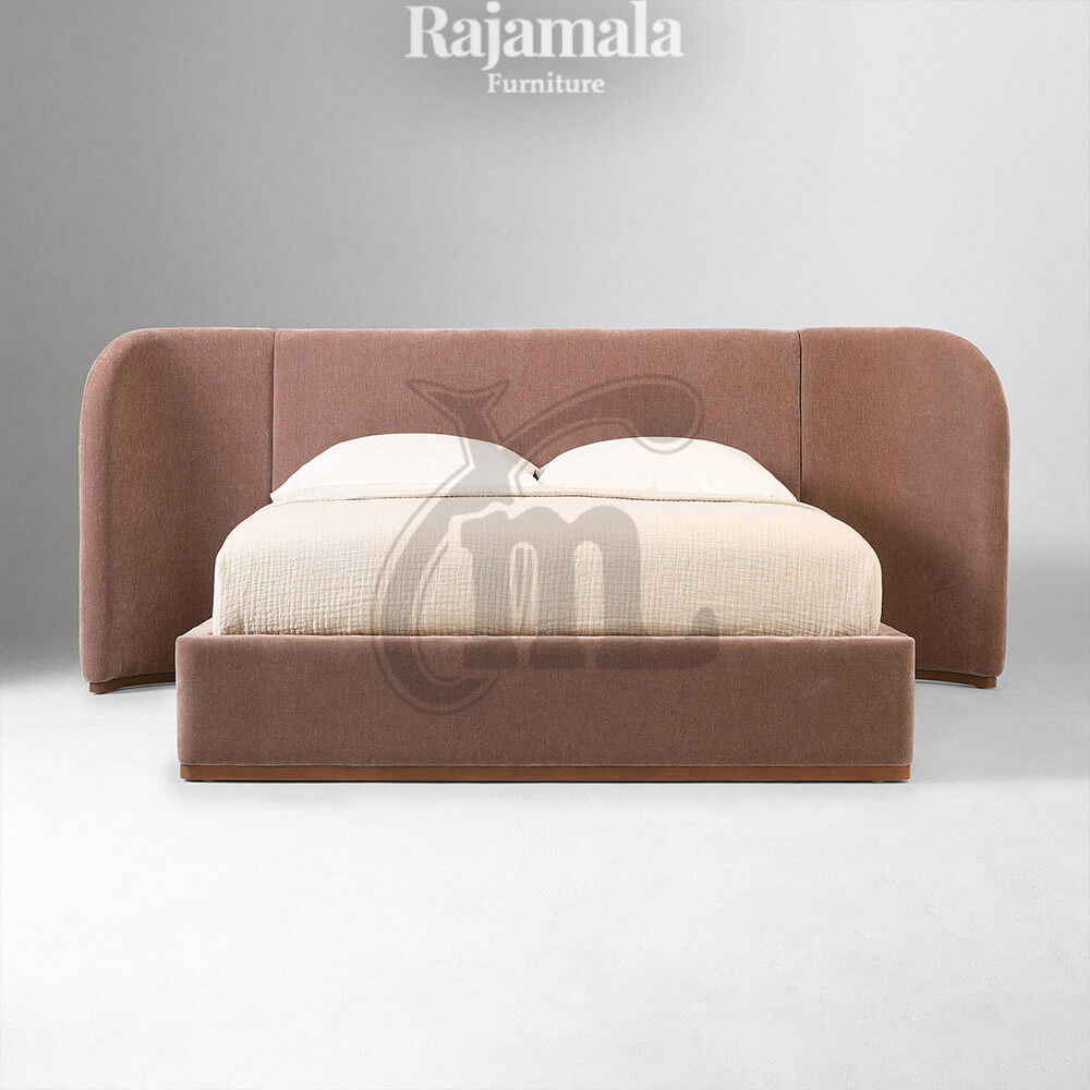 Tempat Tidur Minimalis Terbaru Full Jok Desain Cantik RM-129.2