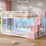 Tempat Tidur Tingkat Anak Furniture Jepara Terbaru RM-179