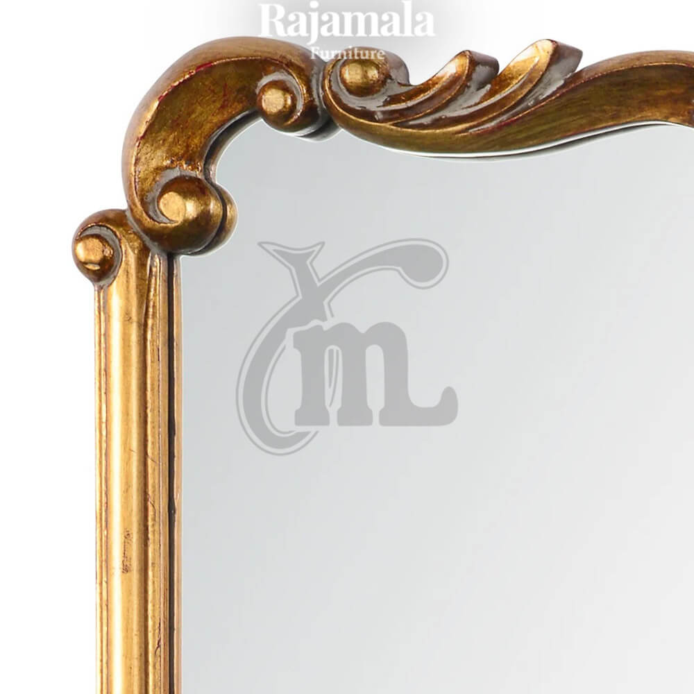 Cermin Dinding Minimalis Mewah Ukiran Simple Cantik RM-194.2